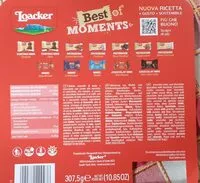 Mängden socker i Best of moments