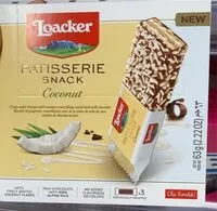 Mängden socker i Patisserie snack coconut