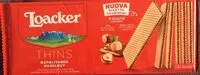 Mängden socker i Wafer con crema alla nocciola