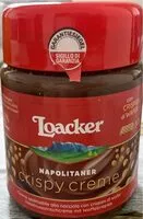 Mängden socker i Loacker crispy creme