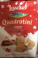 Mängden socker i Quadratini