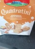 Mängden socker i Quadratini