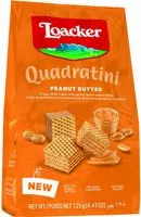 Mängden socker i Quadratini Peanut Butter