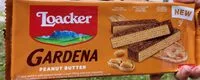 Mängden socker i Loacker Gardena peanut butter