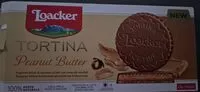 Mängden socker i TORTINA Peanut Butter