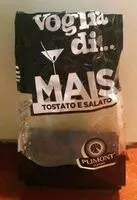 Mängden socker i Voglia di... mais tostato e salato