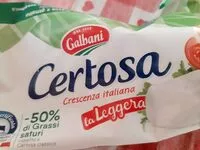 Mängden socker i Certosa Crescenza la leggera