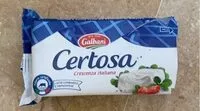 Mängden socker i Certosa
