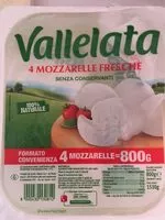 Mängden socker i Galbani Mozzarella Vallelata