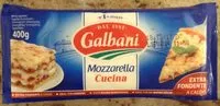 Mängden socker i Galbani mozzarella cucina 400g
