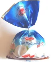 Mängden socker i Gran Mozzarella (17% MG)
