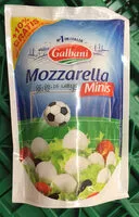 Mängden socker i Mozzarella minis