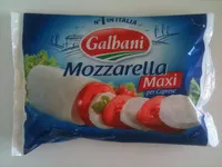 Mängden socker i Galbani mozzarella - maxi 250g
