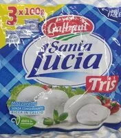Mängden socker i Santa Lucia mozzarella