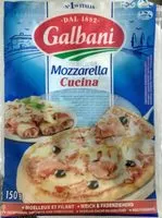 Mängden socker i GALBANI MOZZARELLA CUCINA RAPEE 150g