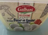 Mängden socker i Galbani mozzarelline 8x25g