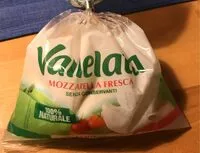 Mängden socker i Mozzarella fresca
