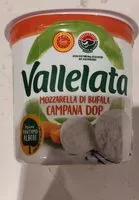 Mängden socker i Mozzarella di bufala campana dop