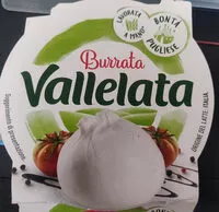 Mängden socker i Burrata Vallelata