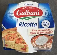 Mängden socker i Galbani ricotta 250g 12%mg