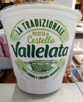 Mängden socker i Ricotta in cestello