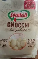 Mängden socker i Gnocchi di patate
