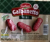 Mängden socker i Galbanetto mini