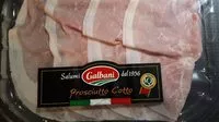 Mängden socker i Prosciutto Cotto