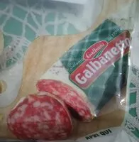 Mängden socker i Salame a fette Galbanetto