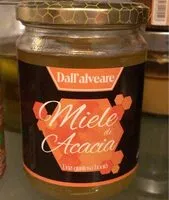 Mängden socker i Miele di Acacia