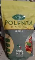 Mängden socker i Polenta istantanea