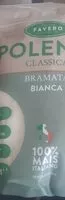 Mängden socker i Polenta classica bramata bianca