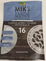 Mängden socker i Farina di riso Venere integrale