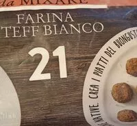Mängden socker i Farina di teff bianco