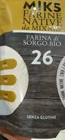 Mängden socker i Farina di sorgo bio