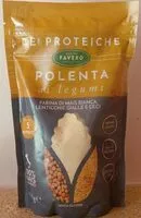 Mängden socker i Polenta ai legumi