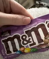 Mängden socker i Fudge brownie m&m