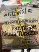 Mängden socker i Farina per polenta taragna filippini