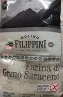 Mängden socker i Farina di grano saraceno Molino Filippini