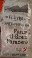 Mängden socker i farina di grano saraceno