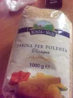 Mängden socker i Farine pour polenta
