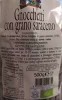 Mängden socker i Gnocchetti con grano saraceno