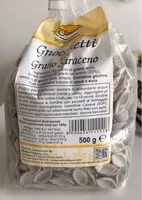 Mängden socker i Gnocchetti di grano saraceno