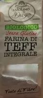 Mängden socker i Farina teff