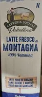 Mängden socker i Latte fresco di montagna