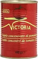 Mängden socker i Double concentré de tomates 28 %