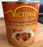 Mängden socker i Ravioli Sauce Tomate Victoria 800 Gr, 6 Boîtes