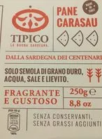 Mängden socker i Pane Carasau