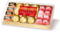 Socker och näringsämnen i Ferrero prestige