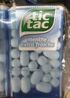 Mängden socker i Tic Tac Menthe Extra Fraîche X 24